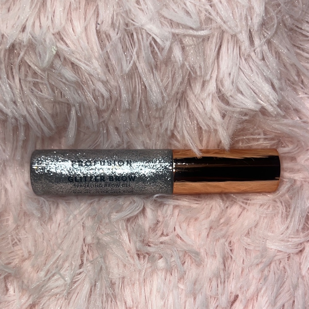 Profusion Cosmetics Sparkling Brow Gel - Silver